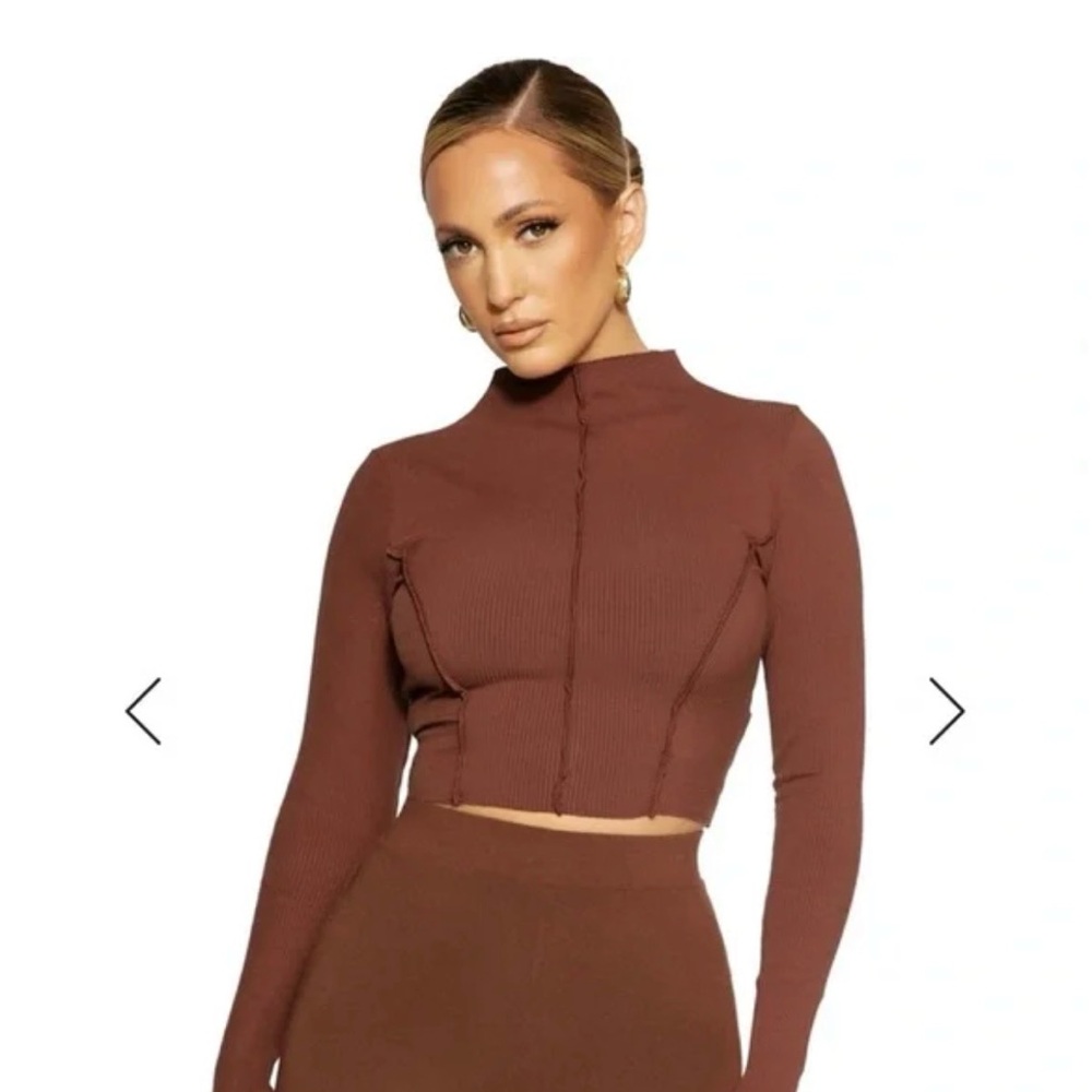 Naked Wardrobe Black Crop Top - Picture 6 of 6